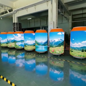 Pantalla LED Publicitaria Cilíndrica Personalizable a <span class=keywords><strong>Precio</strong></span> de Mayoreo - Product Image 5
