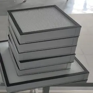 Separatore di carta telaio in alluminio filtro camera bianca filtro aria aria condizionata industria filtro
