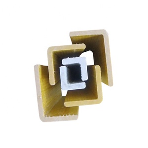 พลาสติกเสริมแรงด้วยไฟเบอร์กลาส GRP FRP แบบมุมฉาก - Product Image 1