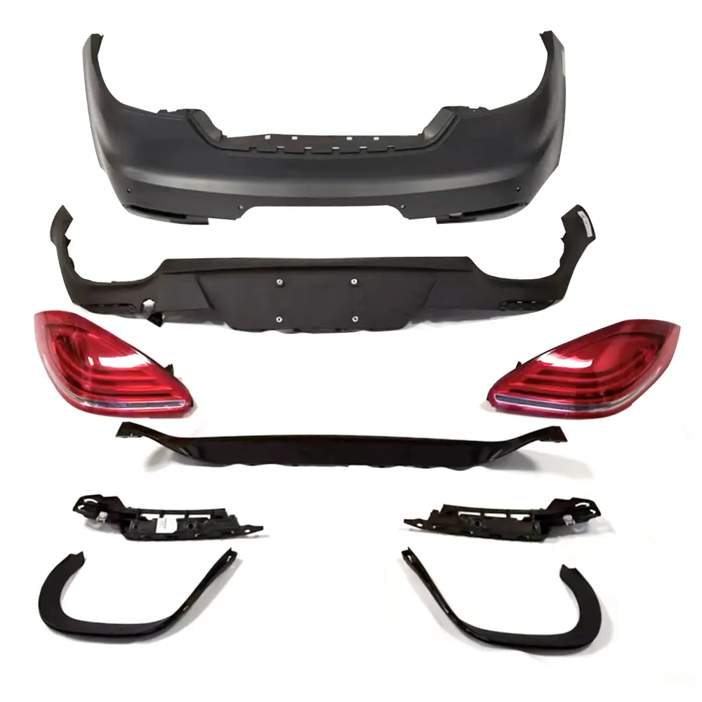 Kit de carrosserie de pare-chocs arrière modifié pour porsche panamera 971 bodykit Porsche Panamera 2015-2017 970.2 à 971