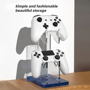Pour <span class=keywords><strong>PS4</strong></span> support d'affichage de casque de <span class=keywords><strong>manette</strong></span> à <span class=keywords><strong>deux</strong></span> plis pour PS5 PS3 PS2 Switch Pro contrôleurs Xbox - Product Image 5