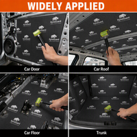 RynoGuard Feuille d'insonorisation légère et durable pour voiture, tapis insonorisant pour l'insonorisation automobile