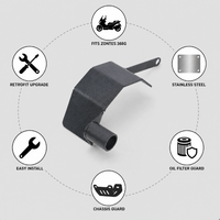 Protection de filtre à huile en acier inoxydable pour moto ZONTES 368G 368E 368D 368K 368M, antirouille, durable, vente en gros, amélioration