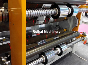 Новая ротационная компьютеризированная резательная машина для бумаги RUIHAI CHM, 380В, 350 резов/мин, макс. ширина 1450 мм, управление Siemens PLC, совместимость с форматом А4 - Product Image 3