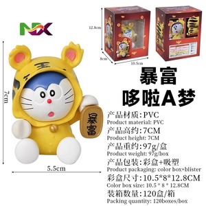 โมเดลหุ่นยนต์โดราเอมอนแมวสีฟ้ารุ่นริชแคท ของเล่นตั้งโต๊ะ - Product Image 2