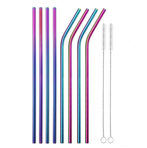 RTS Vente en gros Moins cher Paille durable Brosse <span class=keywords><strong>de</strong></span> nettoyage/Brosse <span class=keywords><strong>de</strong></span> nettoyage Verre Pailles en métal pour le vin en silicone 1 Pièce Logo personnalisé - Product Image 2