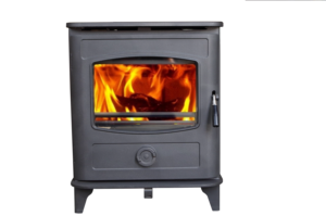 Poêle à bois sans fumée en fonte de 12 kW, autoportant, pour salon de villa - Product Image 6