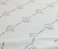 Nouveau design de matelas tricoté en tissu double jacquard