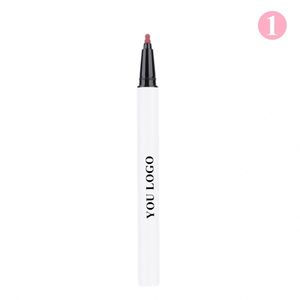 Hot Selling Popular 12 Colors Matte Lip Liner NO LOGO <b>Waterproof</b> Long Lasting <b>Sunscreen</b> for Women Lip Liner Pencil - Product Image 6