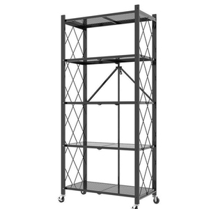 Đa chức năng vuông xoay Tầng Nhiều Lớp Gấp lưu trữ nhà bếp giá kệ - Product Image 1