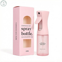 Bouteille pulvérisateur en PET OEM ODM 200ml 300ml 500ml à pulvérisation continue, couleur personnalisée, pulvérisation fine en 8-10 secondes pour le nettoyage et les soins personnels