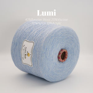 Groothandel Gekleurd Vocht Absorberend Slub Gemengd Garen 40% <span class=keywords><strong>BCS</strong></span> Wol (90S) 10% Acryl 30% Nylon 20% Viscose voor Borduren Breien - Product Image 2