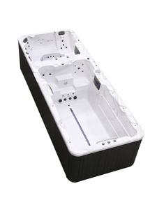 อ่างน้ำวนกลางแจ้งสระว่ายน้ำสปา7คนแบบซูมแบบคู่ใช้ในงานปาร์ตี้สปาอ่างน้ำร้อน - Product Image 2