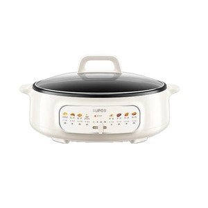 Plaque chauffante électrique Supor 34 cm, antiadhésive, chauffage unilatéral, multifonctionnelle, pour petit-déjeuner, avec fonction de réservation - Product Image 1