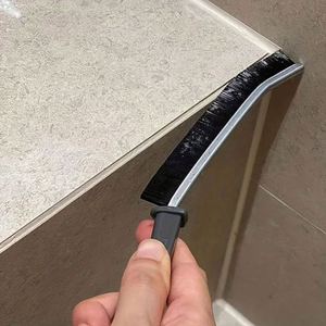 Thin Slim Toilet Cleaning Crevice Brush Kitchen Bathroom Cleaning Tools Window Tile <b>Gap</b> Door Shelf Crevice Cleaner for Bathroom - Product Image 5