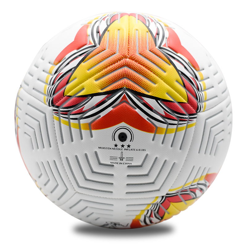 High quality PU leather soccer ball custom size 5 private logo foot ball outdoor indoor soccer