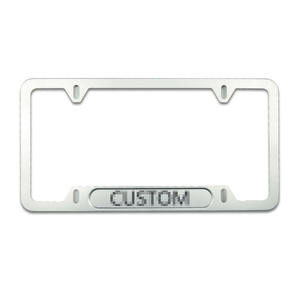 Marco <span class=keywords><strong>de</strong></span> matrícula <span class=keywords><strong>de</strong></span> <span class=keywords><strong>coche</strong></span> personalizado <span class=keywords><strong>de</strong></span> fábrica, soporte <span class=keywords><strong>de</strong></span> plástico para matrícula <span class=keywords><strong>de</strong></span> aluminio con 4 agujeros - Product Image 1