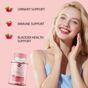 OEM/ODM sıcak satış kızılcık sakızlı, idrar yolu sağlık Gummies 1000mg-mesane, cilt görünüm ve bağışıklık destekler - Product Image 3