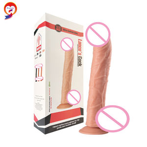 33CM Großer Weicher <span class=keywords><strong>Cyber</strong></span>-Skin <span class=keywords><strong>Dildo</strong></span> für Frauen Extra Größe Saugnapf Penis-Spielzeug - Product Image 6