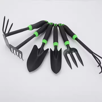 Set di Attrezzi da Giardino in Acciaio al Carbonio Personalizzabile OEM, Portatile, per Fai-da-Te, Include Pala e Forcone, Garanzia di 1 Anno