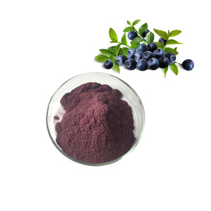 สารสกัดบิลเบอร์รี่ธรรมชาติ ผงน้ำบิลเบอร์รี่ สารสกัดจาก Vaccinium Vitis-idaea L ผงแอนโทไซยานิดิน 25% แอนโทไซยานิน 36% - Product Image 1