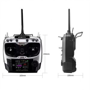 RadioLink AT9S Pro 10C/12 Canaux Radio Throttle Left Transmitter Receiver <span class=keywords><strong>R9DS</strong></span> Gris 2.4GHz Contrôleur Ardupilot DSSSFHSSFXB - Product Image 5