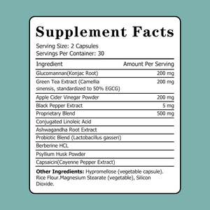 Factory Direct <b>Weight</b> loss and Detox Capsules with Gynostemma Extract Elevate Metabolism Enhance Grace Helps Reduce Bally - Product Image 2