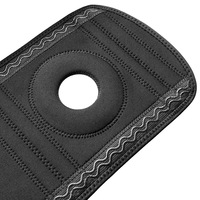 Genouillères de basket-ball de sport orthèse de soutien de Compression en néoprène pour la course à pied protège-ménisque anti-dérapant