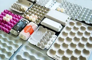 계란 쟁반은 기계/계란 쟁반 기계 생산 라인/계란 수송용 포장 상자 제작자를 만듭니다