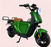 Moped/Ebike électrique pas cher d'usine, scooter électrique avec moteur à moyeu arrière, 3 vitesses, type numérique intelligent