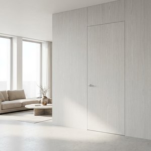 Natural Texture Japanese Style Internal Door 55dB Soundproof Waterproof Moisture-proof Zen Wood Door for <strong>Spa</strong> and Hotel - Product Image 2