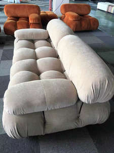 Produit ménager de bonne qualité Canapé de détente doux et confortable pour <span class=keywords><strong>le</strong></span> salon de couleur unie pour la vente - Product Image 3