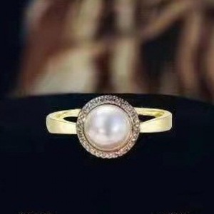 Conjunto de <span class=keywords><strong>Collar</strong></span>, Pendientes y Anillo de Perlas para <span class=keywords><strong>Novia</strong></span> de Diseño Sencillo, Adecuado para Varias Ocasiones y Versátil como Accesorio de Boda - Product Image 5