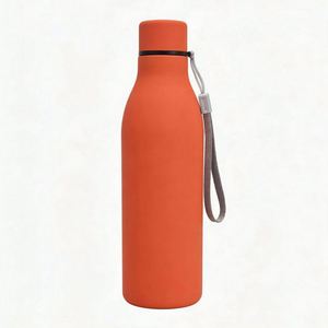 Poignée de bouteille en silicone souple, pièce de rechange en gros pour flacons isothermes étroits dans le commerce d'exportation transfrontalier - Product Image 1
