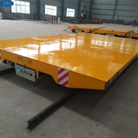 Chariot de transfert sur rail motorisé de 1 à 1000 tonnes pour le transport en usine et en atelier |   Chariot de transfert de matériaux sur mesure