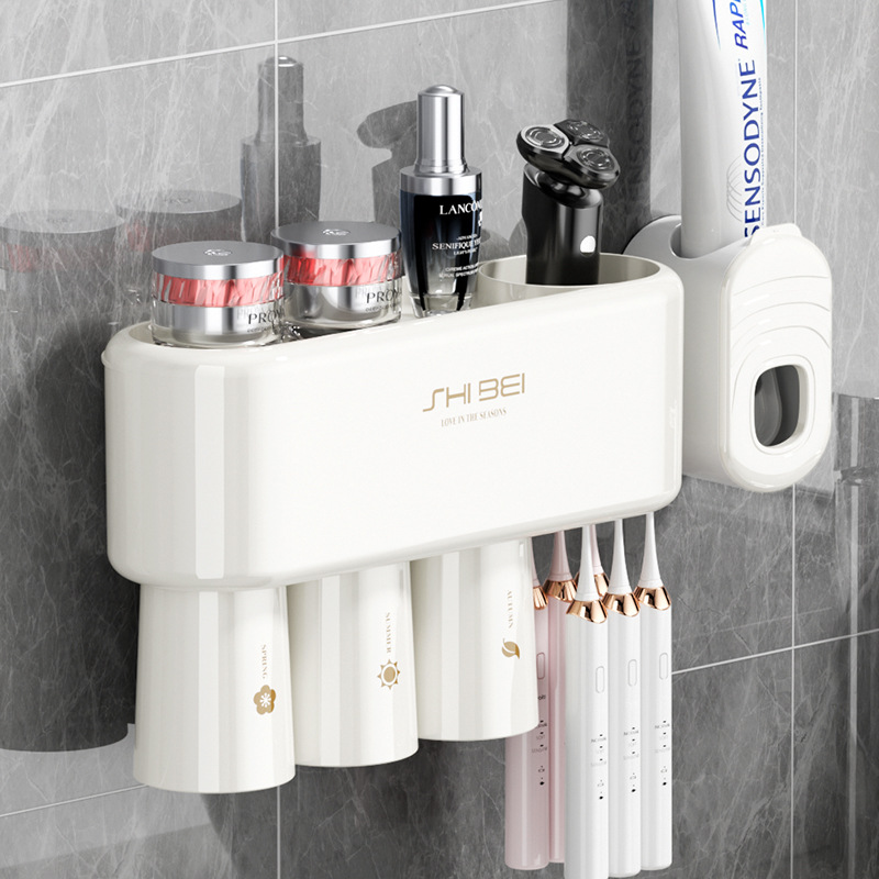 ที่ใส่แปรงสีฟัน - แบบสี่ช่อง