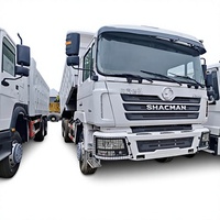 Camion benne lourd Shacman F3000 6x4 d'occasion, diesel, pour le transport minier