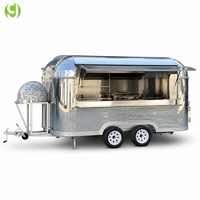 Goeasy - Bar à jus en plein air - Cuisine mobile - Camion de restauration pour hamburgers, pizzas et café - Remorque de restauration en acier inoxydable - Remorques alimentaires