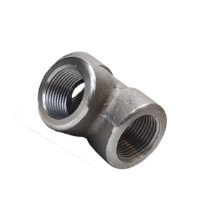 Té fileté ASTM/ASME/JIS/DIN/BS/GB haute pression 1/8 "-4" Carton acier/acier inoxydable fileté/Té de soudure à douille - Product Image 3