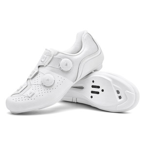 Zapatos de ciclismo con suela dura, parte superior sintética, suela de goma, forro de malla para bicicleta de montaña y carretera, unisex, talla para adultos A5 - Product Image 1