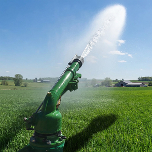 Irrigatore a turbina a 360 gradi regolabile, a <span class=keywords><strong>pioggia</strong></span>, per irrigazione di colture e terreni agricoli - Product Image 1