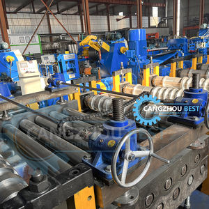 신형 멀티 옵션 자동 혁신적인 나선형 스틸 사일로 패널 롤 성형 기계 생산 라인 - Product Image 4