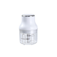 Hachoir Électrique Portable Mini Sans Fil pour Ail, Viande et Légumes – Machine à Hacher et Écraser