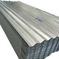 Tôles de toiture ondulées en zinc galvanisé certifiées ASTM BIS pour murs et plafonds