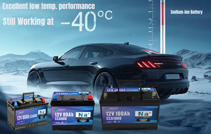 Sodium Ion <b>Battery</b> <b>12V</b> 100Ah 6000 <b>Cycles</b> Wide Temp Tolerance (-40C to 75C) CE Certified for Extreme Environments - Product Image 2