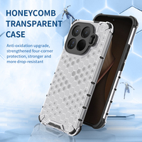 Coque de téléphone anti-chute transparente de luxe populaire pour XIaomi 15T Pro OnePlus 15 coque de téléphone élégante en TPU + PC 2 en 1