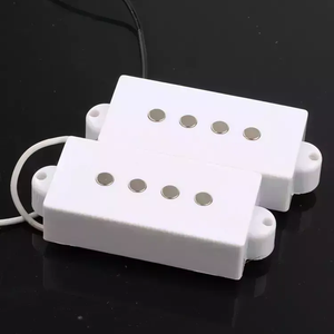 Grosir 4 string p <span class=keywords><strong>pickup</strong></span> bass gitar elektrik p bass <span class=keywords><strong>pickup</strong></span> dengan Magnet keramik putih - Product Image 2