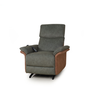 Fauteuil inclinable électrique Power Lift pour personnes âgées, canapé-lift en tissu bicolore, fauteuil relaxant individuel pour salon