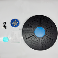 Tabla de Equilibrio Inteligente con Luz Guía para Rehabilitación, Recuperación, Ejercicio y Entrenamiento, Entrenador de Fitness en Casa (Tabla de Equilibrio + Luz)