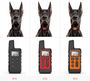 Elektrisches Anti-Bell-Hundehalsband Nachhaltig Solides Fell Wasserdicht & Wiederaufladbar Kunststoffmaterial <span class=keywords><strong>500m</strong></span> Ferntrainingshalsband - Product Image 4